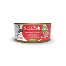 Comida húmida Schesir para gatos 85 gr atum com camarão