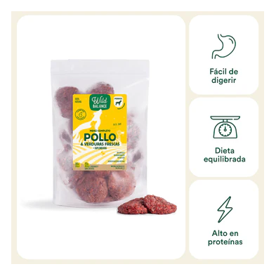 Wild Balance DIETA BARF menú completo de POLLO