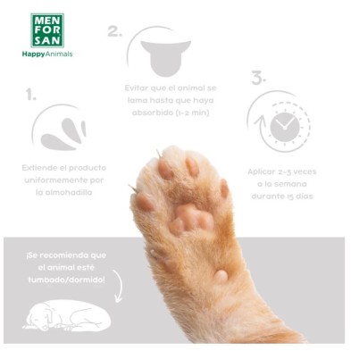 Menforsan protetor de almofadas cães e gatos 60 ml