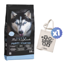Pienso Tiempo de Profesionales bajo en cereales para cachorros con Salmon