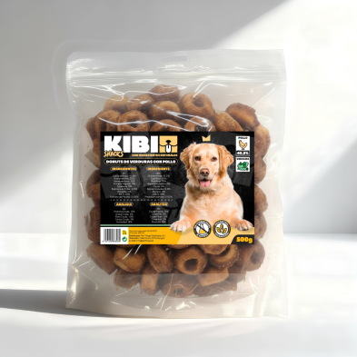 KIBI Donuts de Legumes com Frango para Cães | Superpet