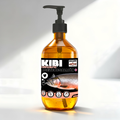 KIBI Aceite de Salmón Para Perros y Gatos