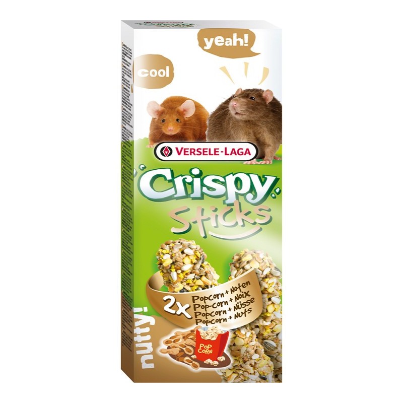 Versele-Laga Barritas Sticks Para Ratas y Ratones con Palomitas y Nueces