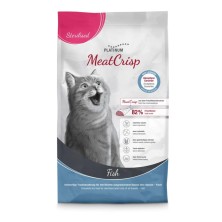 Platinum MeatCrisp Cat Adult Sterilised Pescado