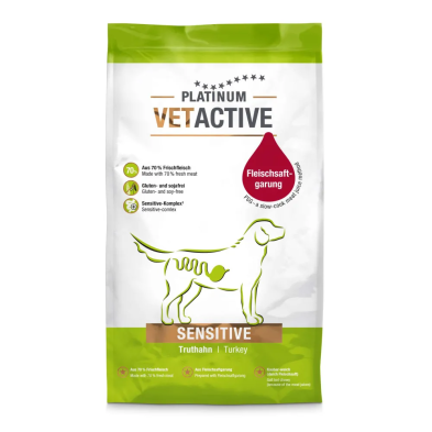 Platinum Vetactive Sensitive Pavo para Perros