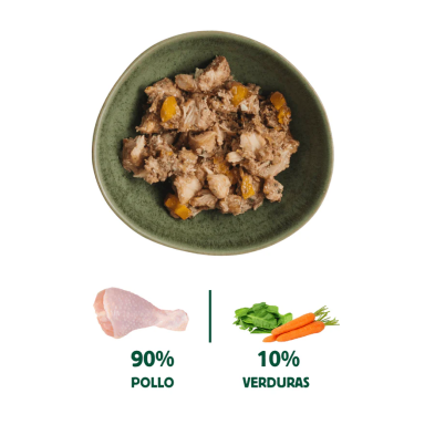 Wild Balance Lata BARF  POLLO con Verduras Frescas