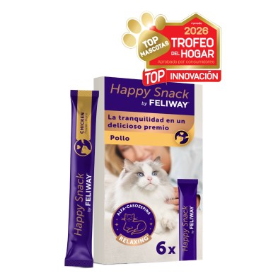 Feliway Snacks para gatos com textura cremosa
