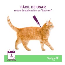 Vectra Felis Pipetas Antiparasitarias para Gatos 3 Pipetas