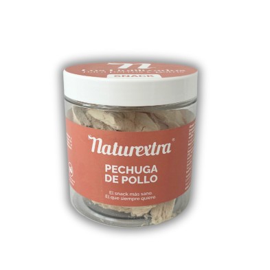 Naturextra Snacks Liofilizados Pechugas de pollo para perros y gatos