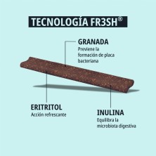Virbac Snack Dental Vegetariano Veggiedent Fresh Para Perro