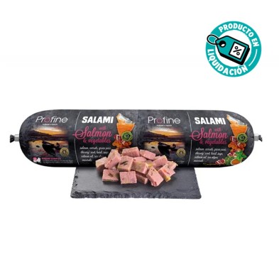 Profine Salchicha para perros adultos sin cereales con Salmón  800 gr