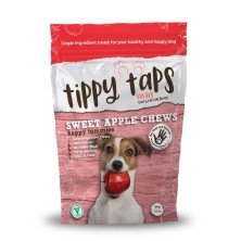 Tippy Taps Snack de Manzana Roja para Perros 100 gr