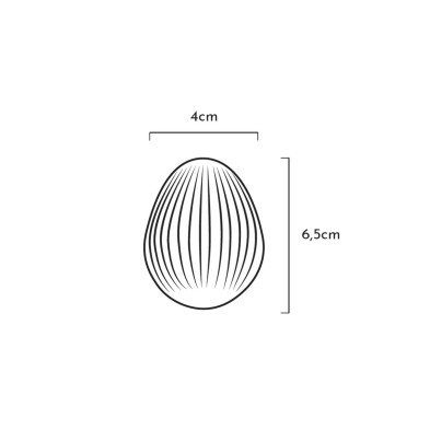 Retorn Rub Gossy Egg para gatos MEDIDAS