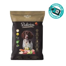 Petiscos semi-úmidos mediterrânicos naturais para cães adultos