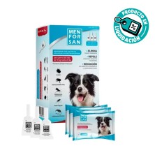 Pipetas antiparasitarias para perros Menforsan Pipeta Spot-On para Perros 3 Pipetas