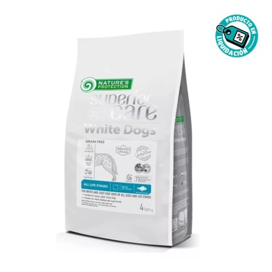 NATURE'S Protection SC White Dog Adult All Breed GF Pescado promo