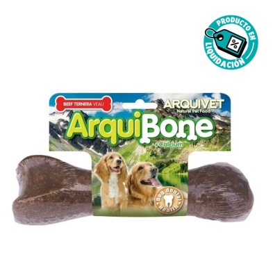 Hueso para perros con sabor a buey Arquivet
