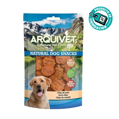 Arquivet Lanche para Cães Chips de Pato-Superpet.club