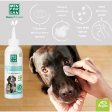 Limpador de olhos Menforsan para cães e gatos 125 ml