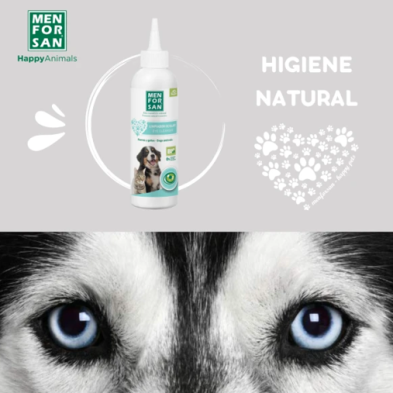 Limpador de olhos Menforsan para cães e gatos 125 ml