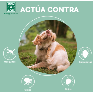 Menforsan Champú perros Repelente con Citronela
