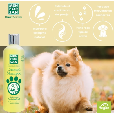 Menforsan Shampoo Natural Anticaspa com Limão | Cuidado Delicado