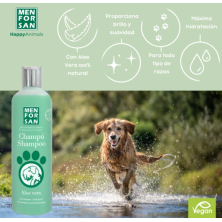 Menforsan Shampoo Cicatrizante com Aloe Vera | Cuidado e Regeneração