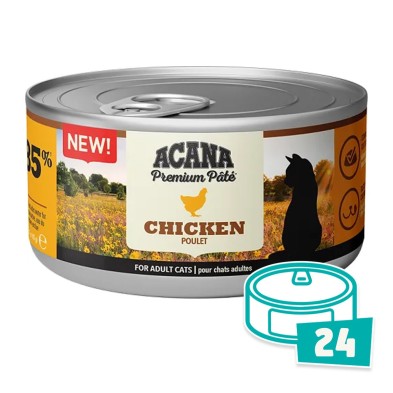 Latas de patê Acana para gatos de frango
