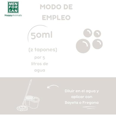 Menforsan Limpador de Piso Higienizante 1000 ml | Limpeza e Desinfecção