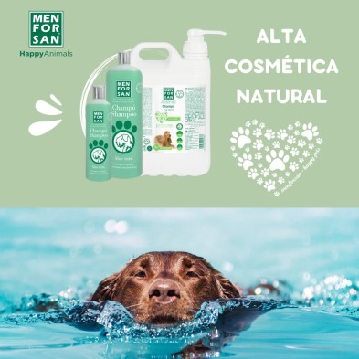 Menforsan Champú cicatrizante con aloe vera 1litro etiqueta