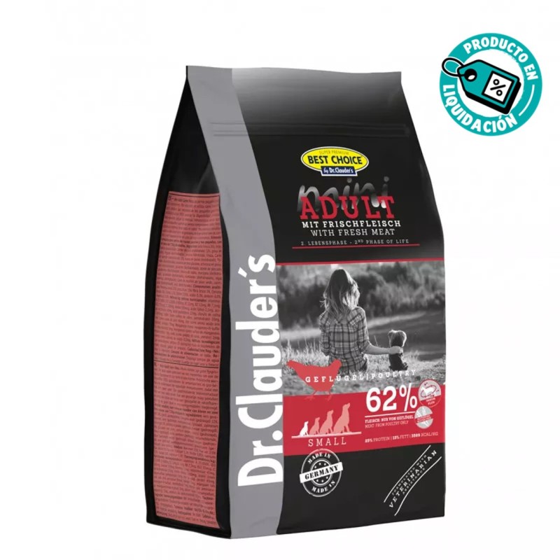 Dr. Clauder’s Best Choice Mini Adult | Ração para cães pequenos