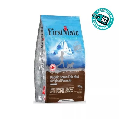 FirstMate Ração sem cereais Pacific Ocean de peixe para cães