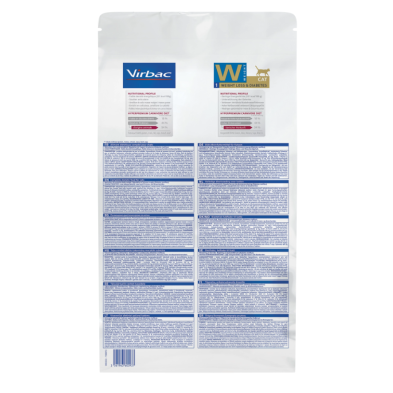 Virbac W1 Veterinary HPM Weight Loss and Diabetes para Gatos