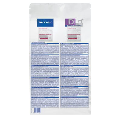 Virbac D1 Veterinary HPM Dermatology Support