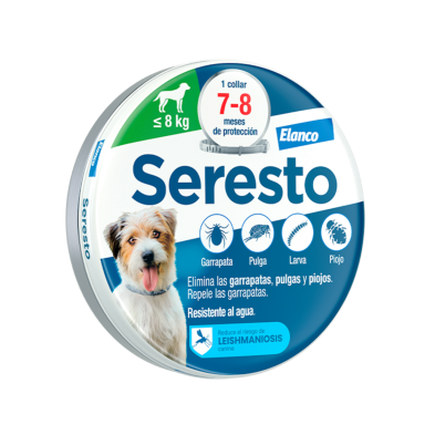 Seresto Collar antiparasitario para Perros - 8Kg / 38cm